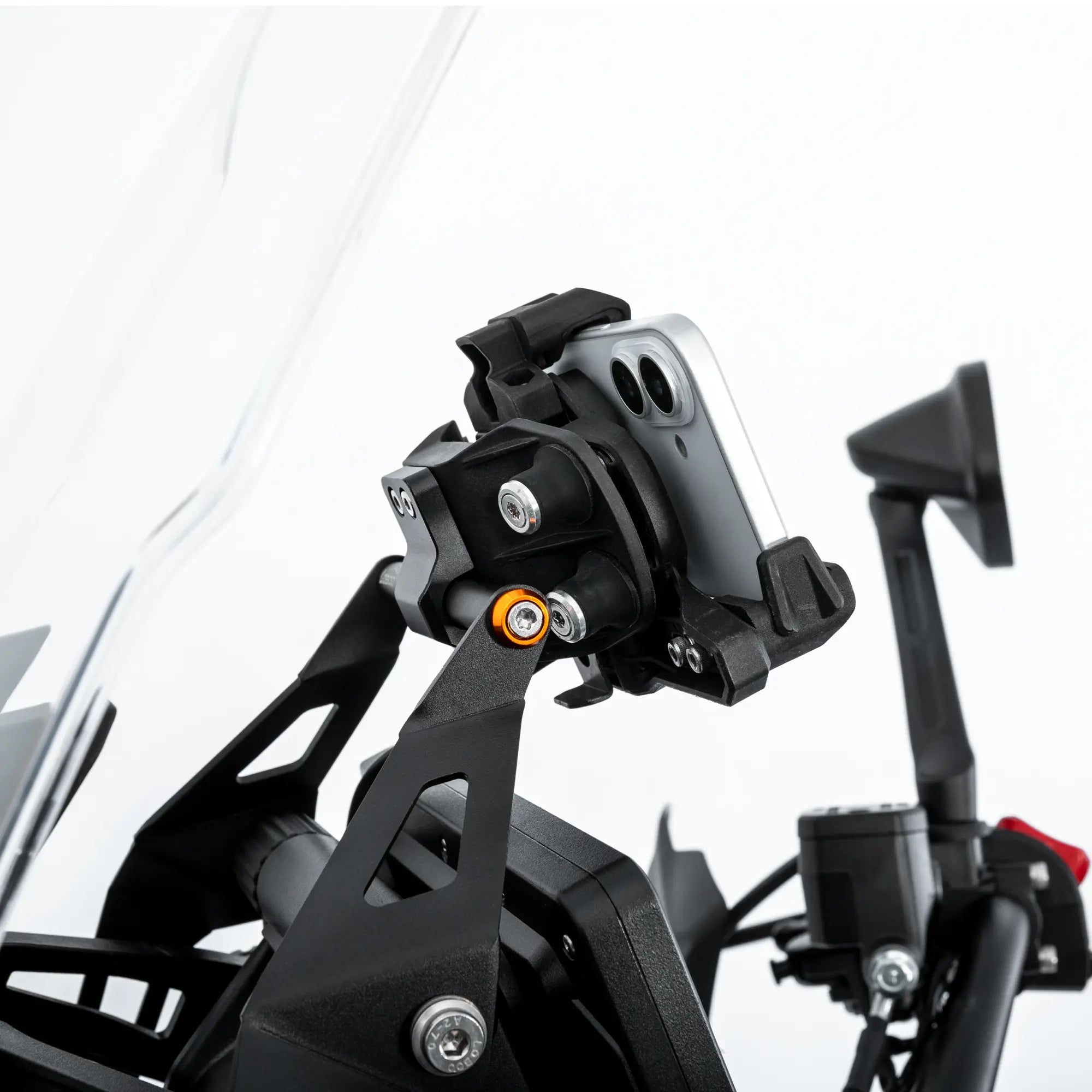 Zontes 368G GPS Mount (2025+) | No - Drill Navigation Bar 12mm - LOBOO