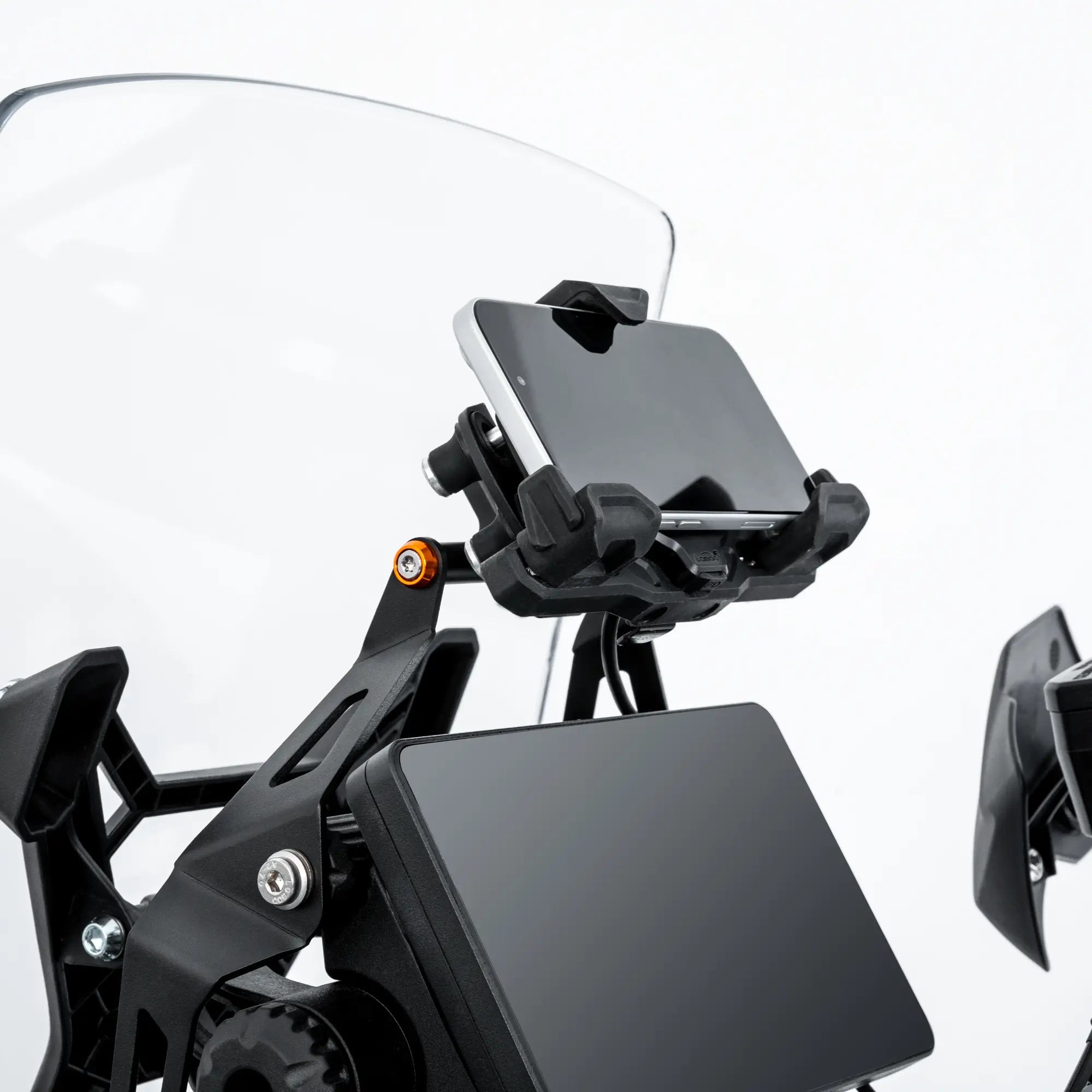 Zontes 368G GPS Mount (2025+) | No - Drill Navigation Bar 12mm - LOBOO